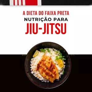 Capa do livro A Dieta do Faixa Preta - Nutrição para Jiu-Jitsu